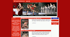 Desktop Screenshot of gladiators.cz